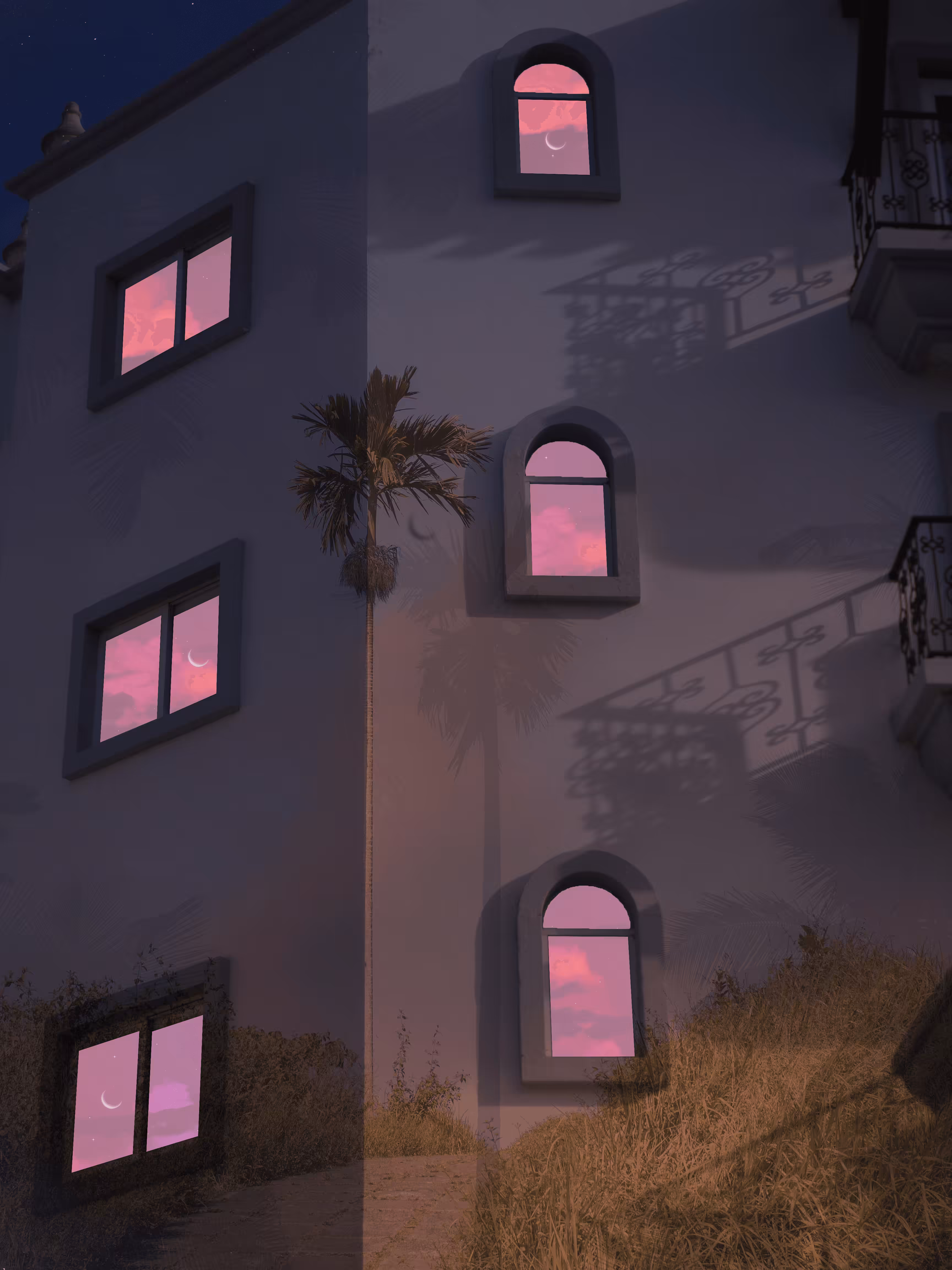 Pink & Purple World #24