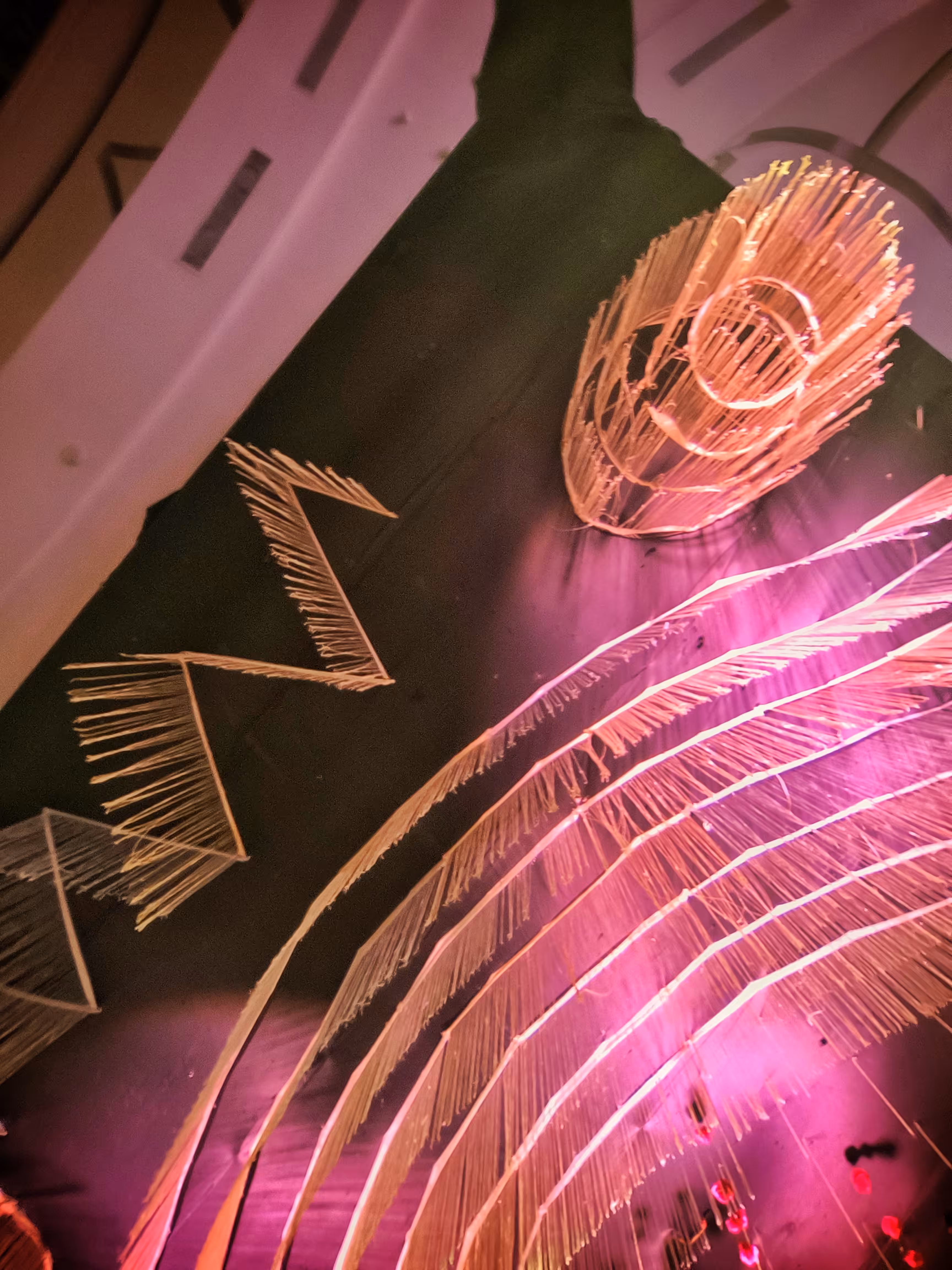 Creative Art: Neon Dreams Above the Silence