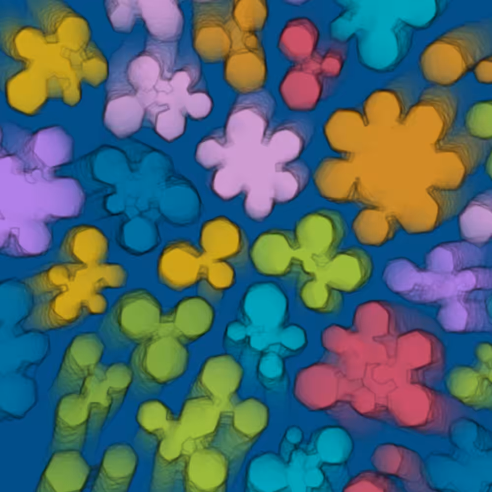 Colorful cartoon shapes(free edition) #12