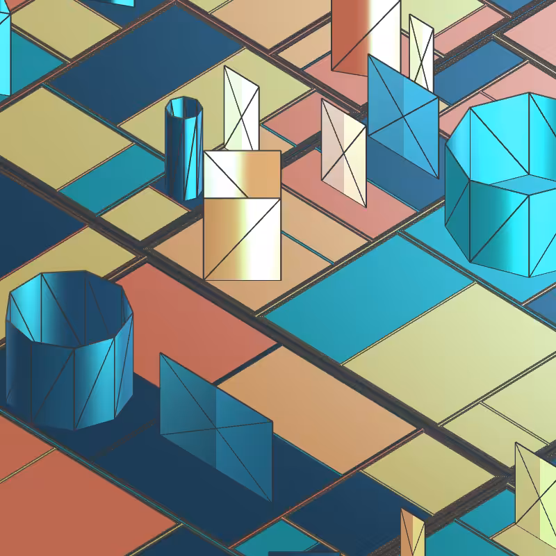 Geometric city #214