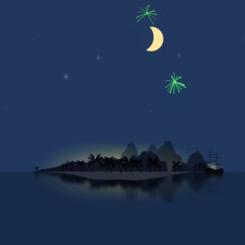 Fireworks Island #8