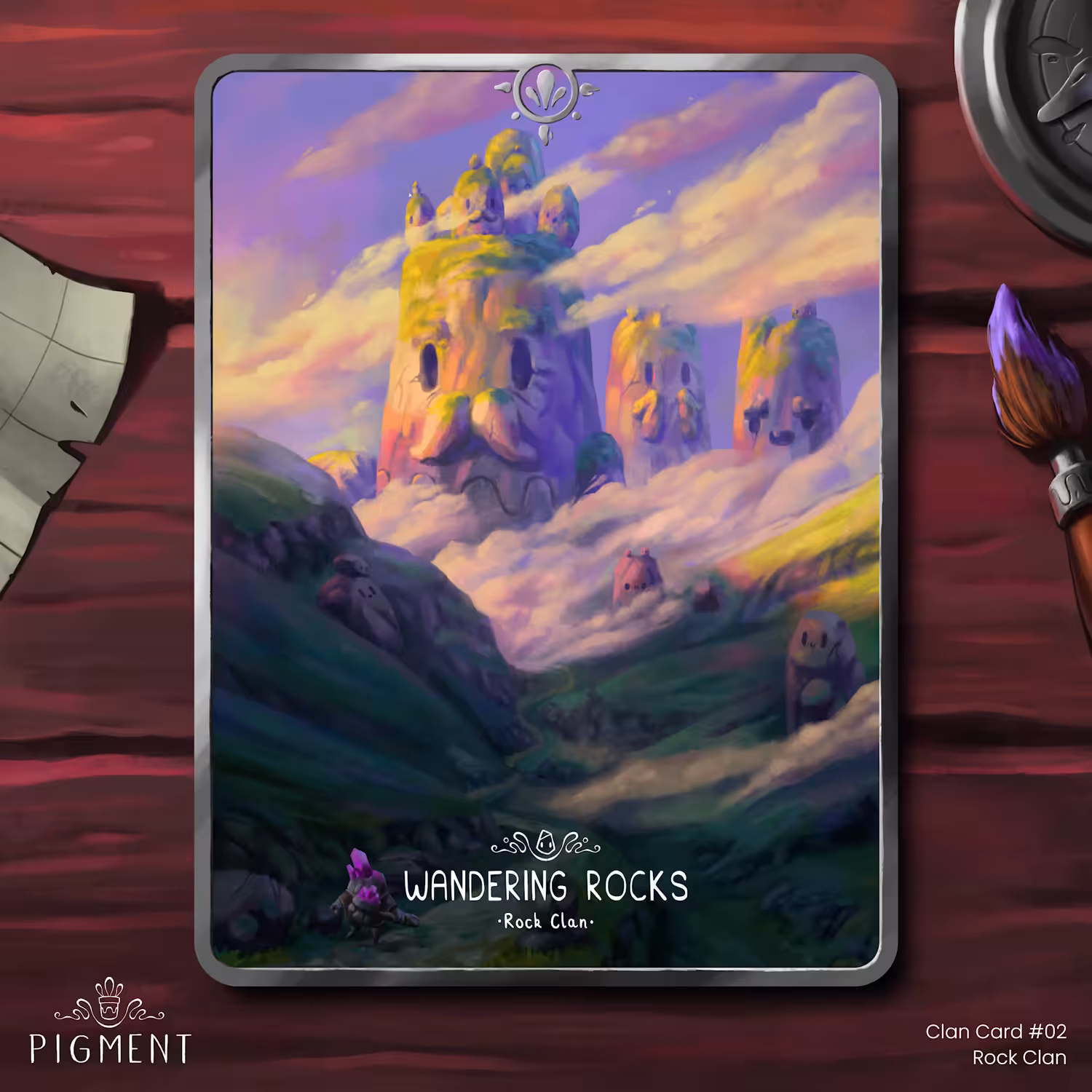 Pigment Clan #02 , Wandering Rocks