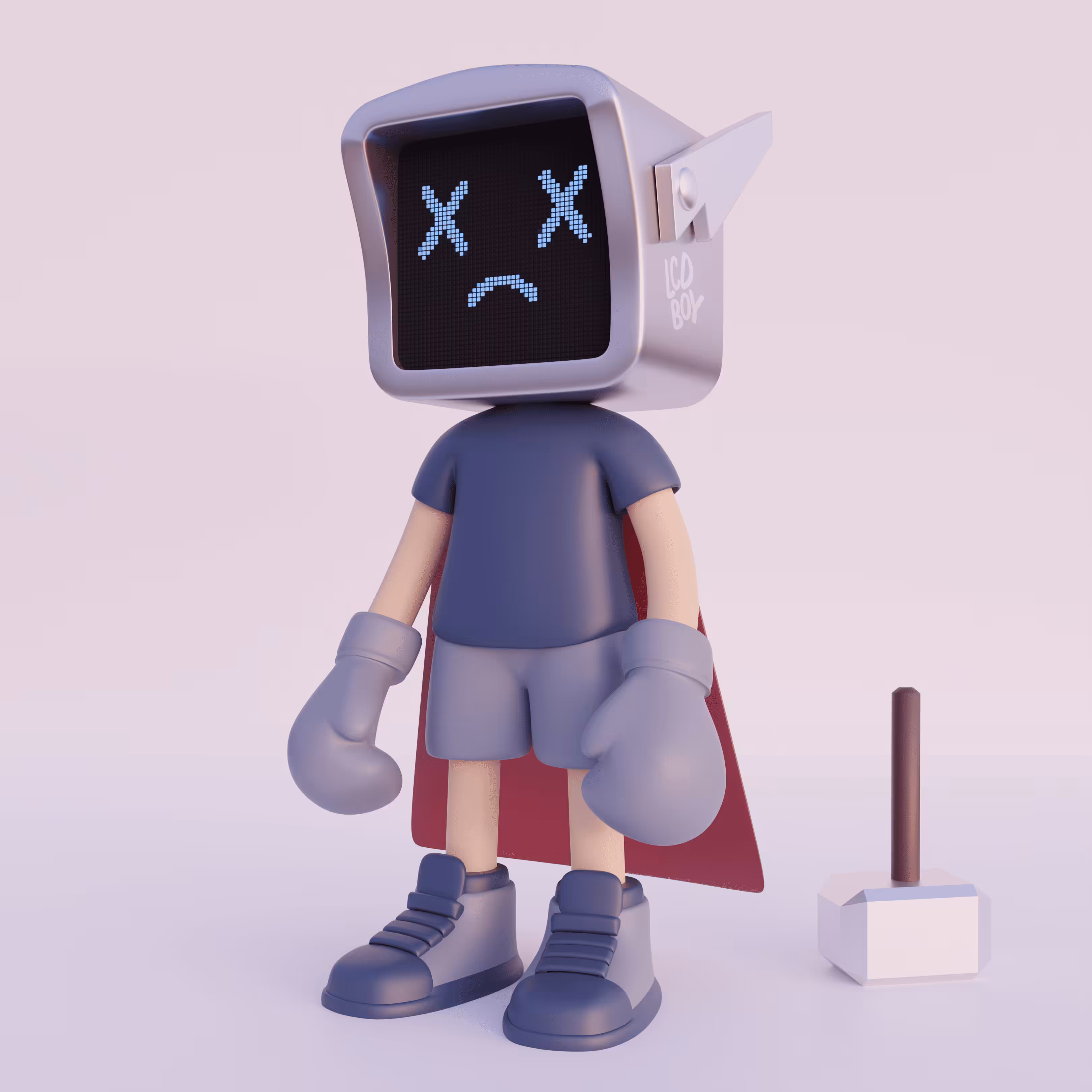 LCD BOY (lightning) #098