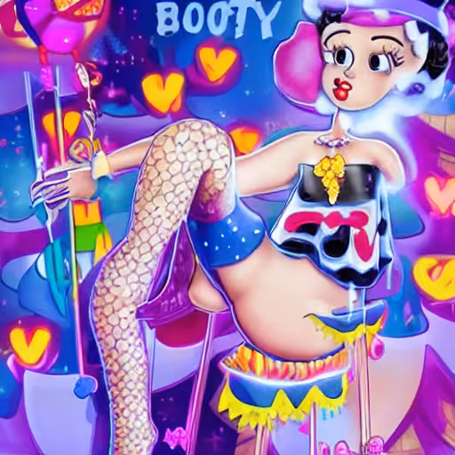 betty boop is a thot (booty version)