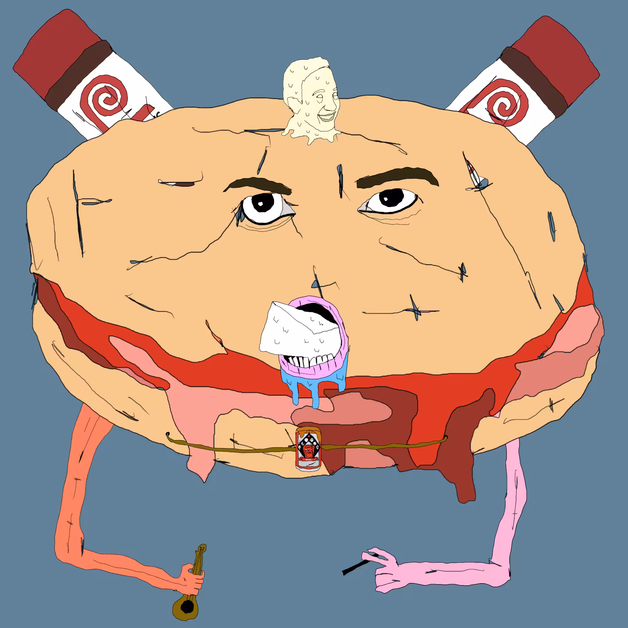 gristle buddeez worldwide: buddee #199