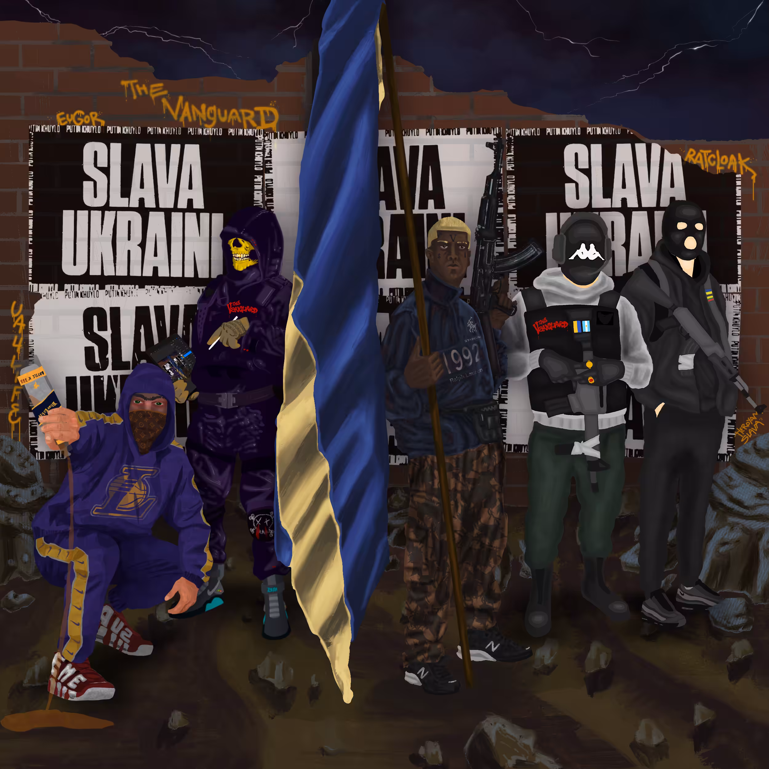 SLAVA UKRAINI
