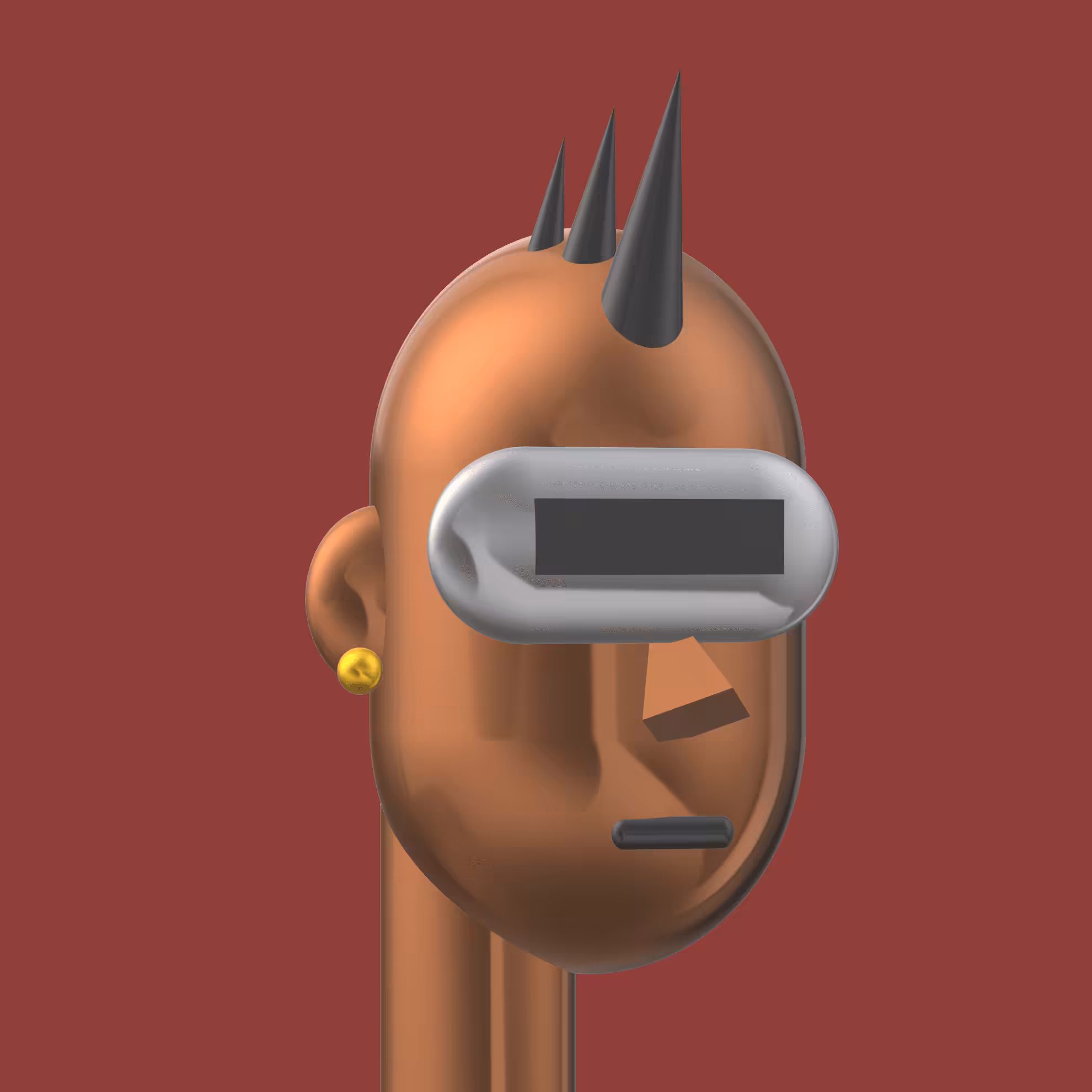 3D Metal Punks #30