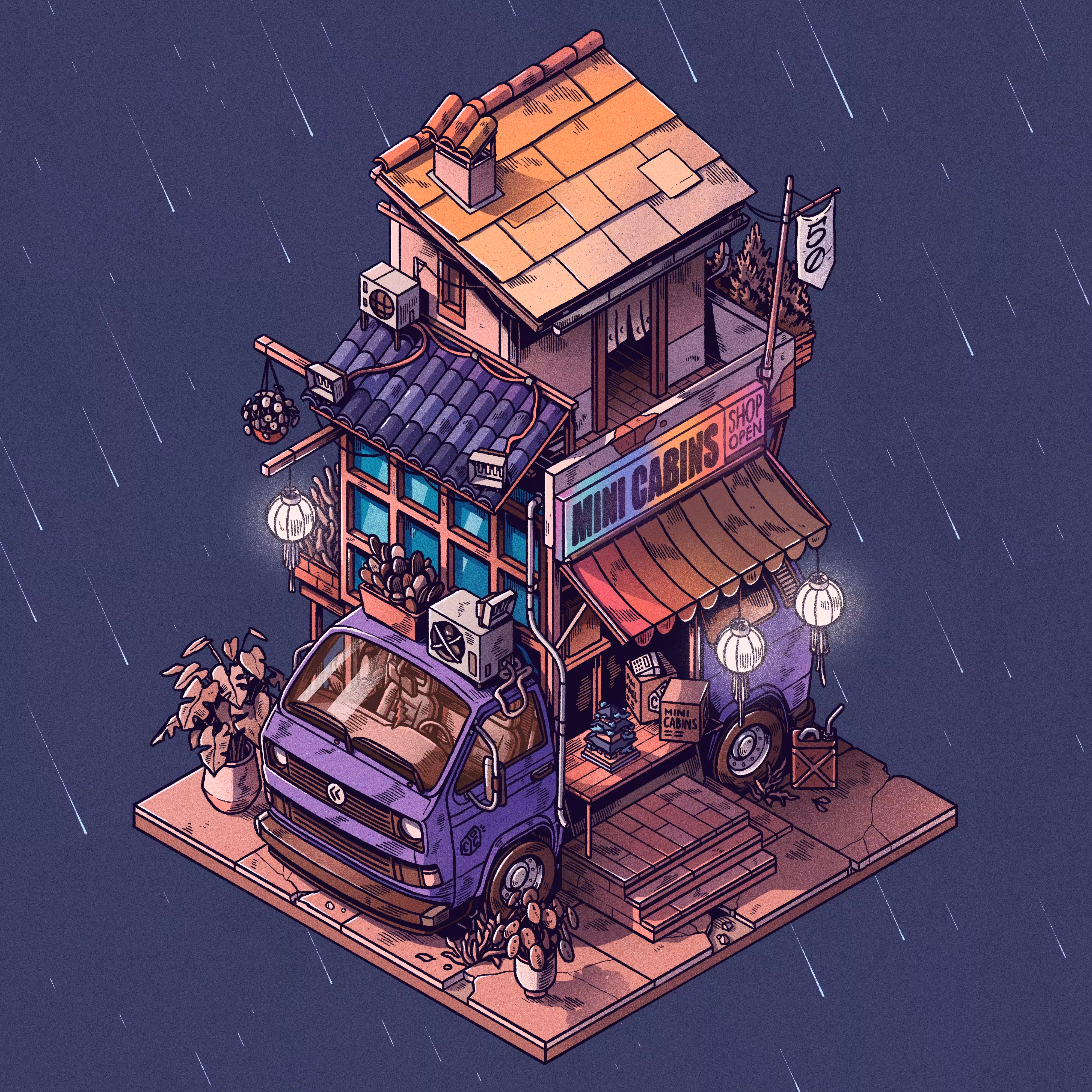 Curious Cabins #50: Caravan #782