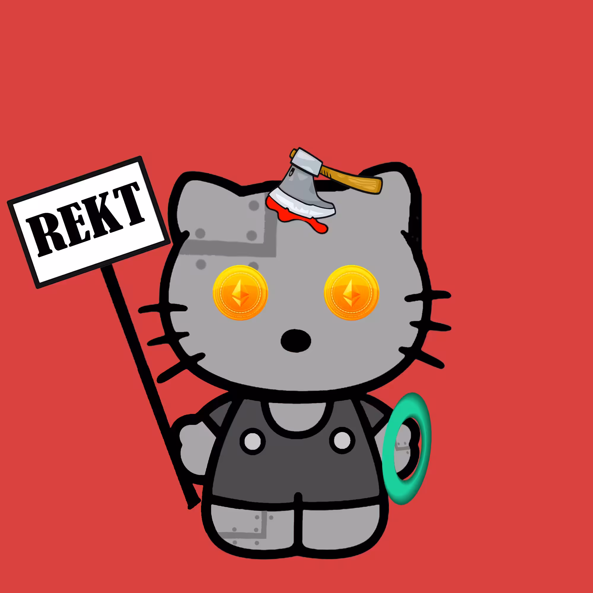 Hello Rekt Kitty - 487