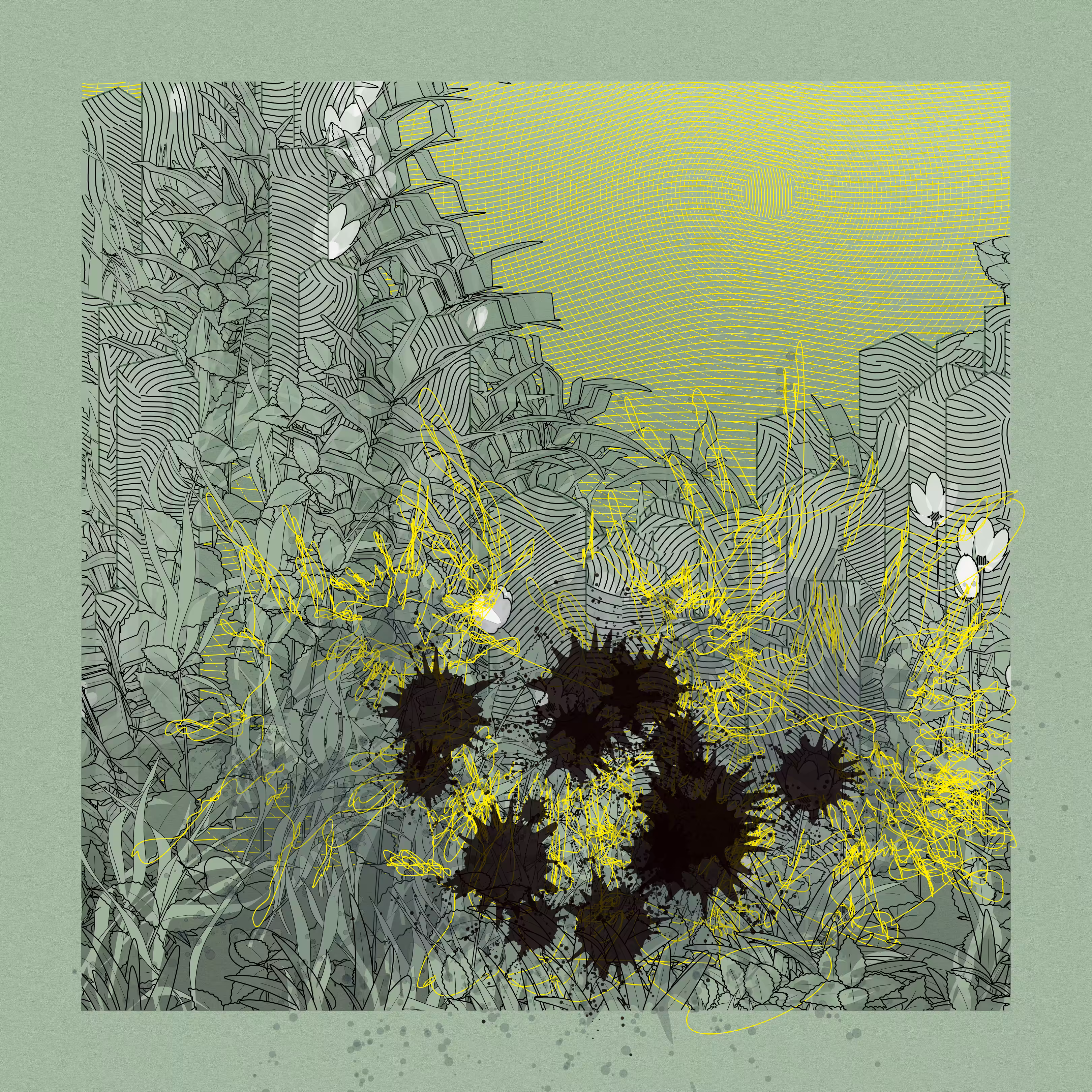 Landscape with Carbon Capture #10817