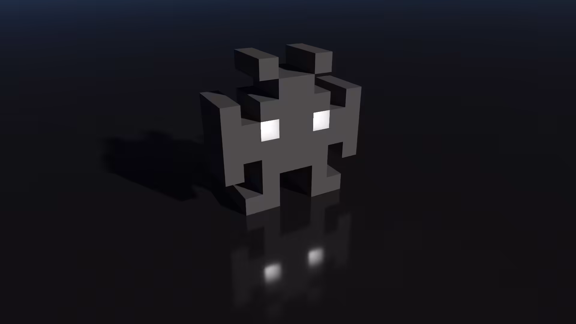 3D retro: Space Invader 5