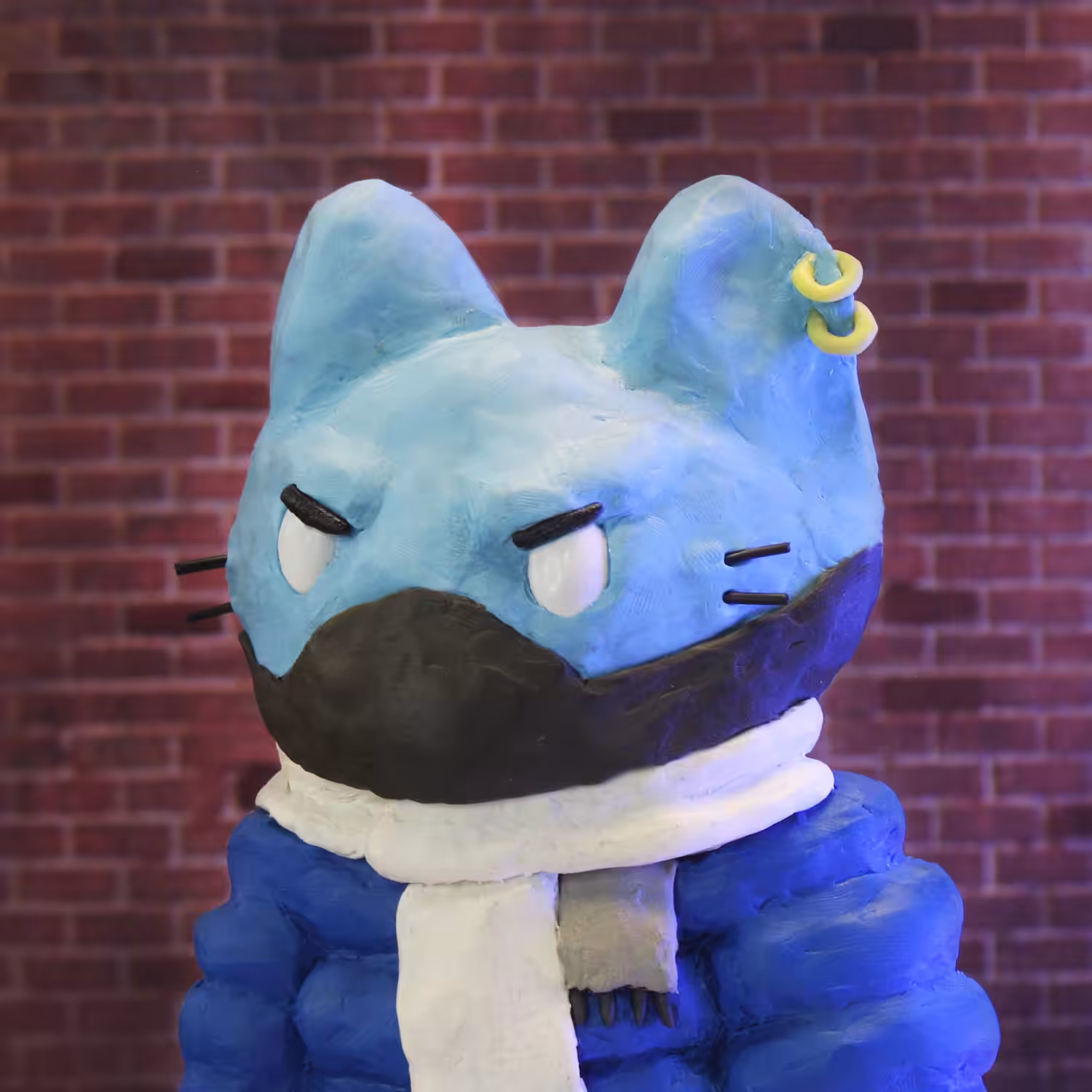 Clay Cat #142