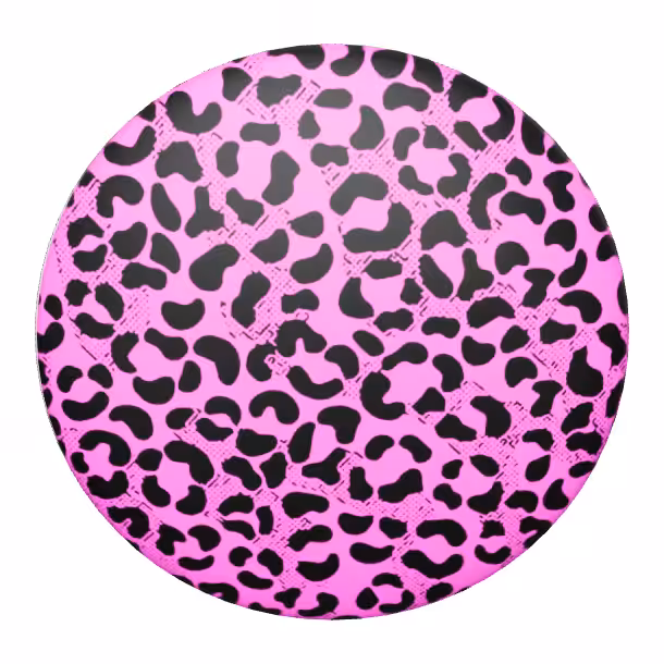 Bwadge | Pink Leopard