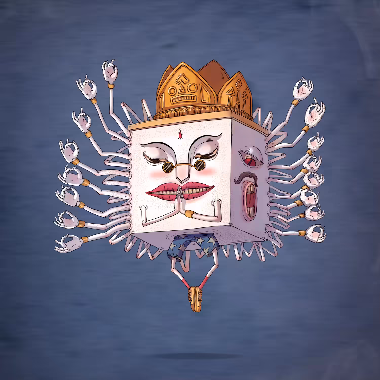 BUDDHA face