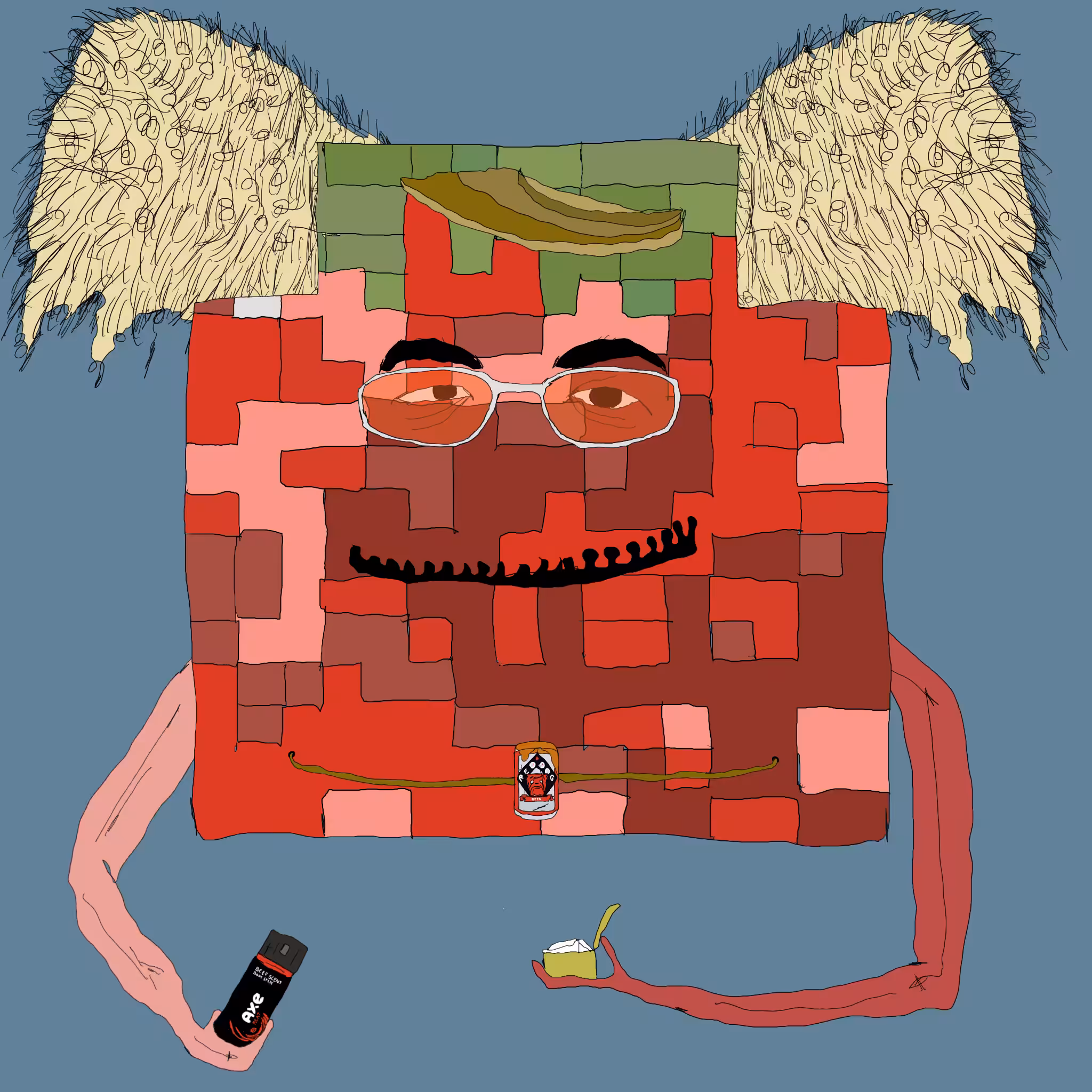 gristle buddeez worldwide: buddee #1768