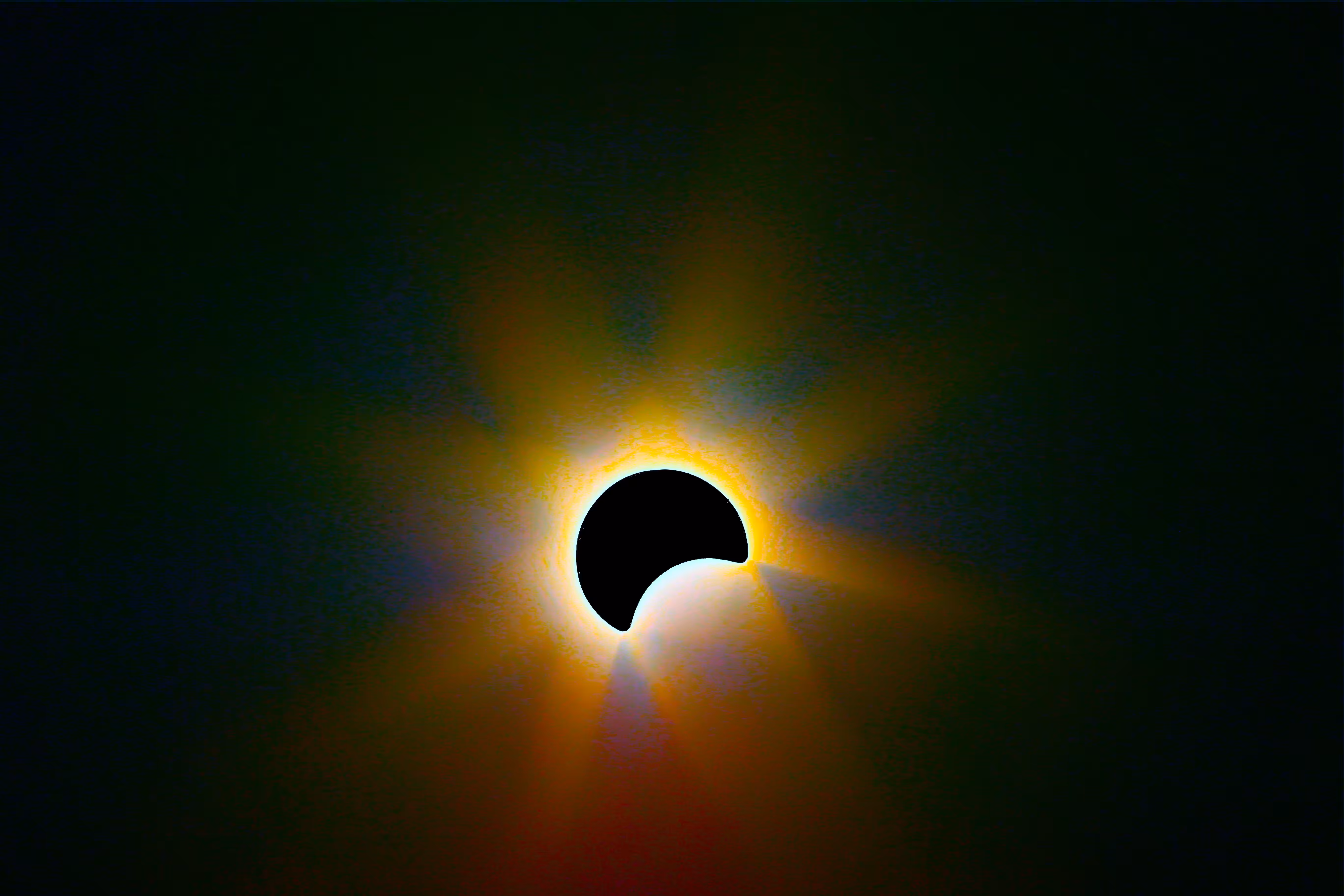 Partial Solar Eclipse Impression