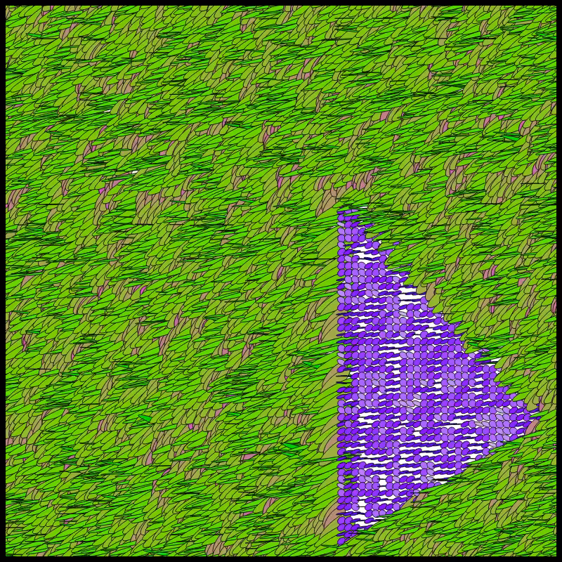 Flow Field Circles Triangle #29