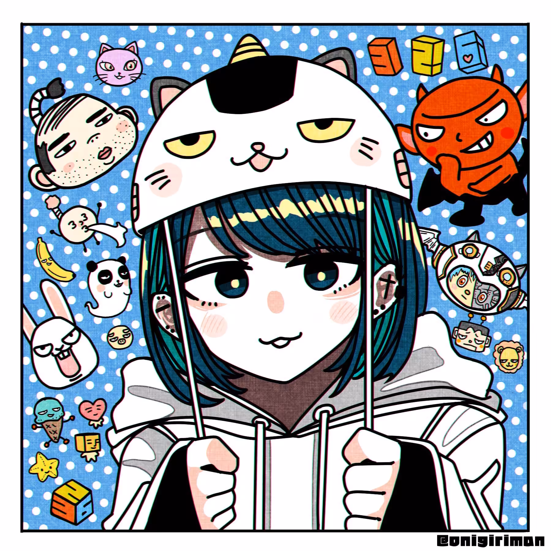 Nigichan with 326's Character(N.M.C)