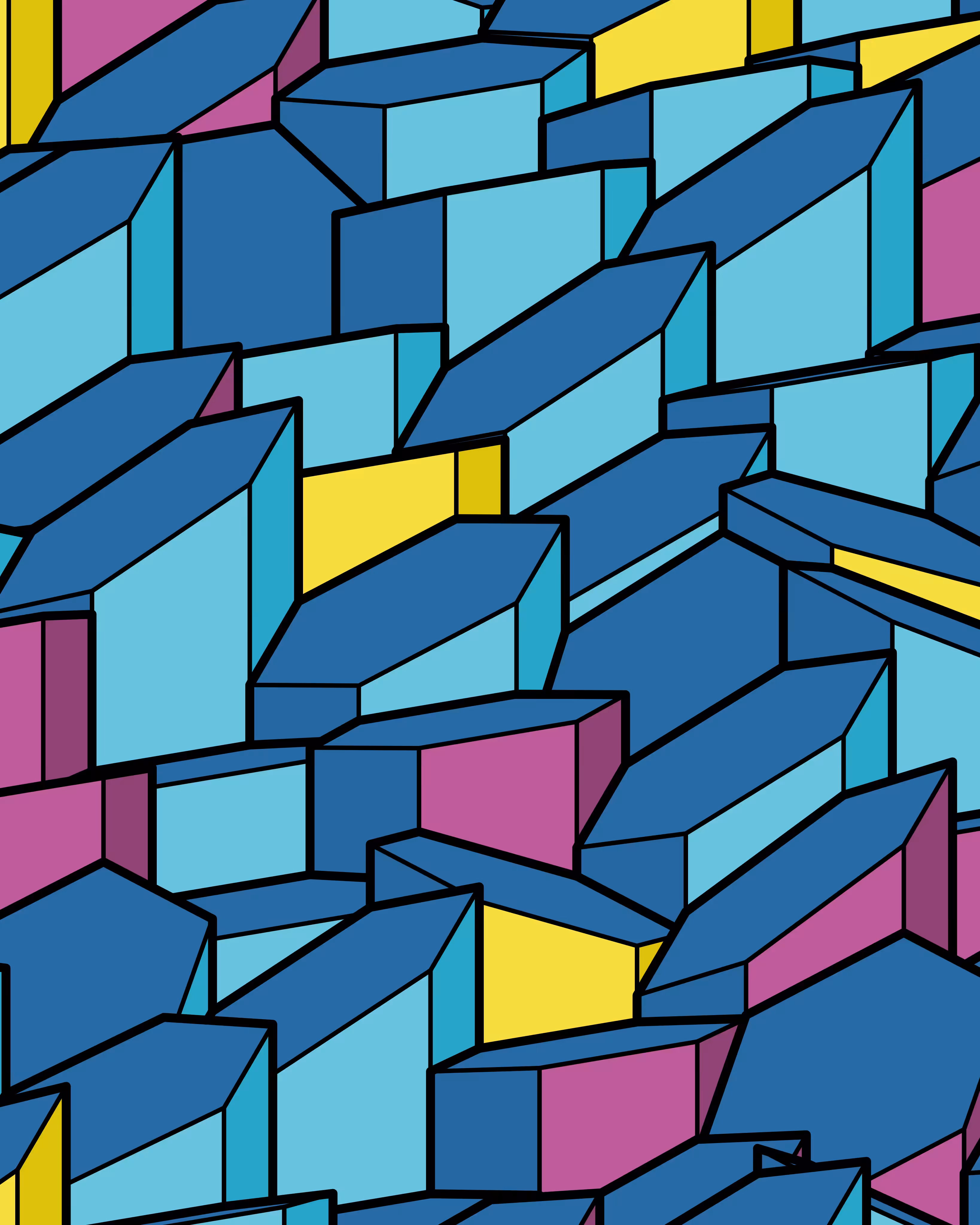 Hexagones Landscape #291