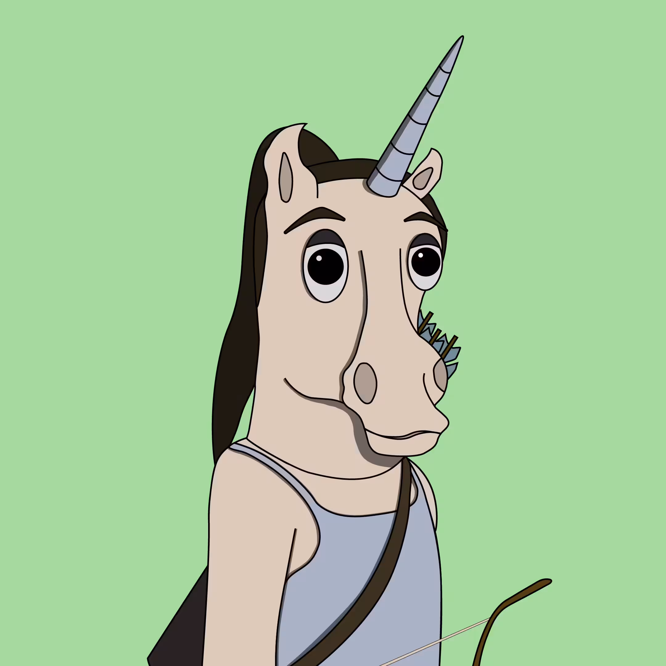 Awesome Unicorn - Lara Croft #002