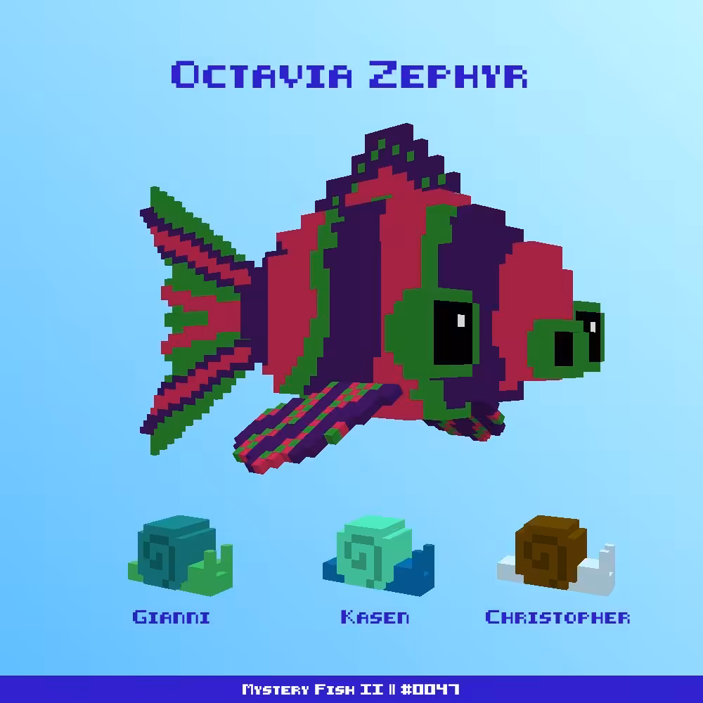 Octavia Zephyr :: Mystery Fish 0047/1000