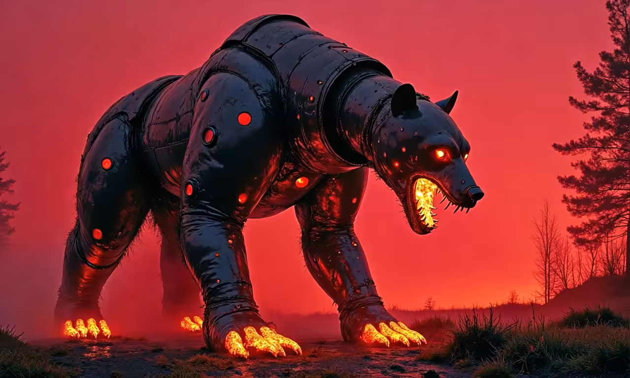 Mechanical Wild Bear