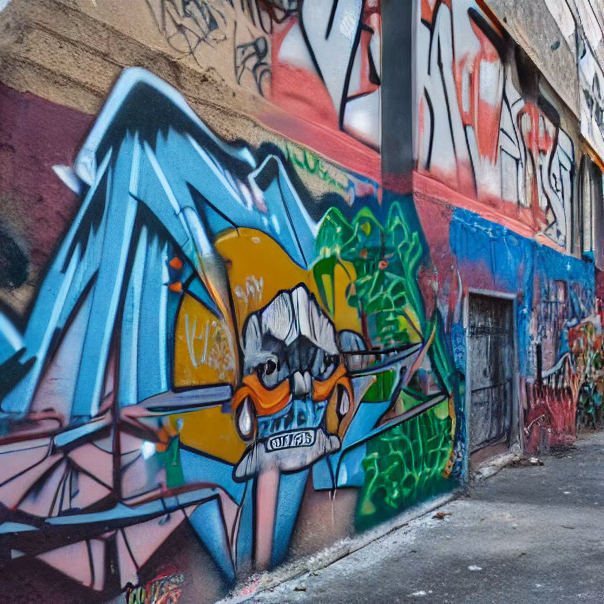 AI Street Art No. 12