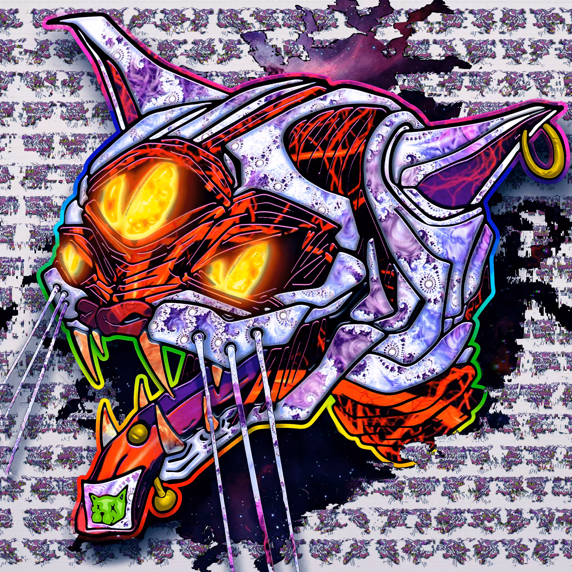 Cosmic Cat 8/33 🐱✨ Limited Edition Collectibles by ViNNi KiNiKi
