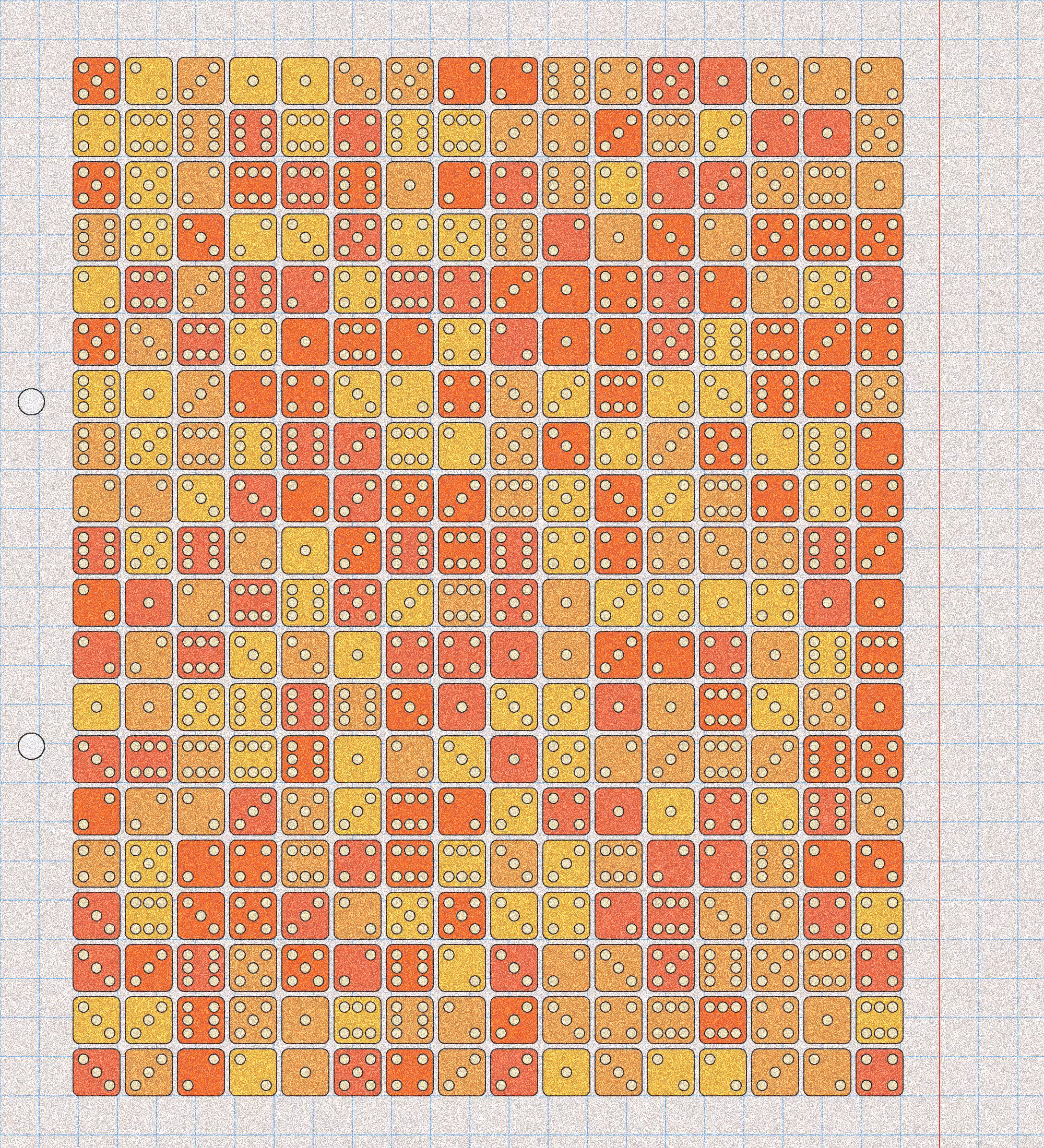 sketchbook page 6: dice roll #52