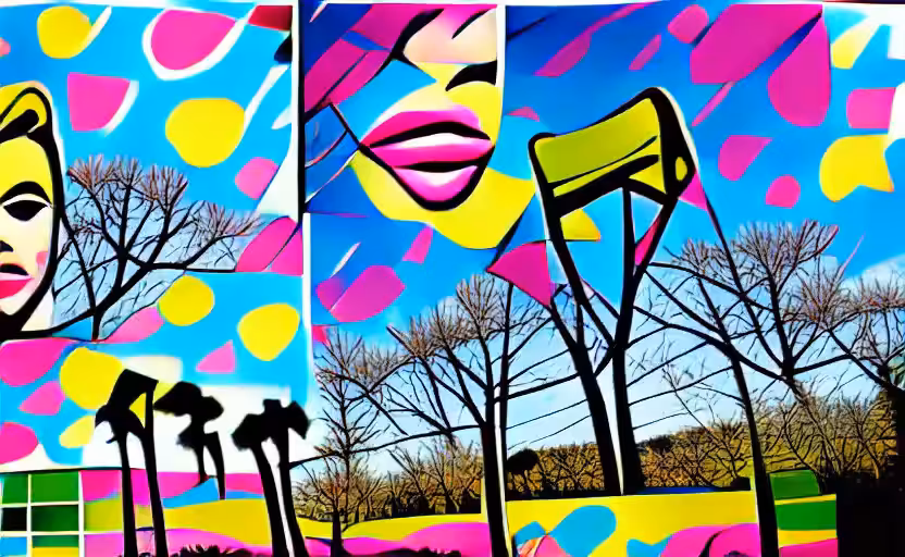 Pop Art Landscape