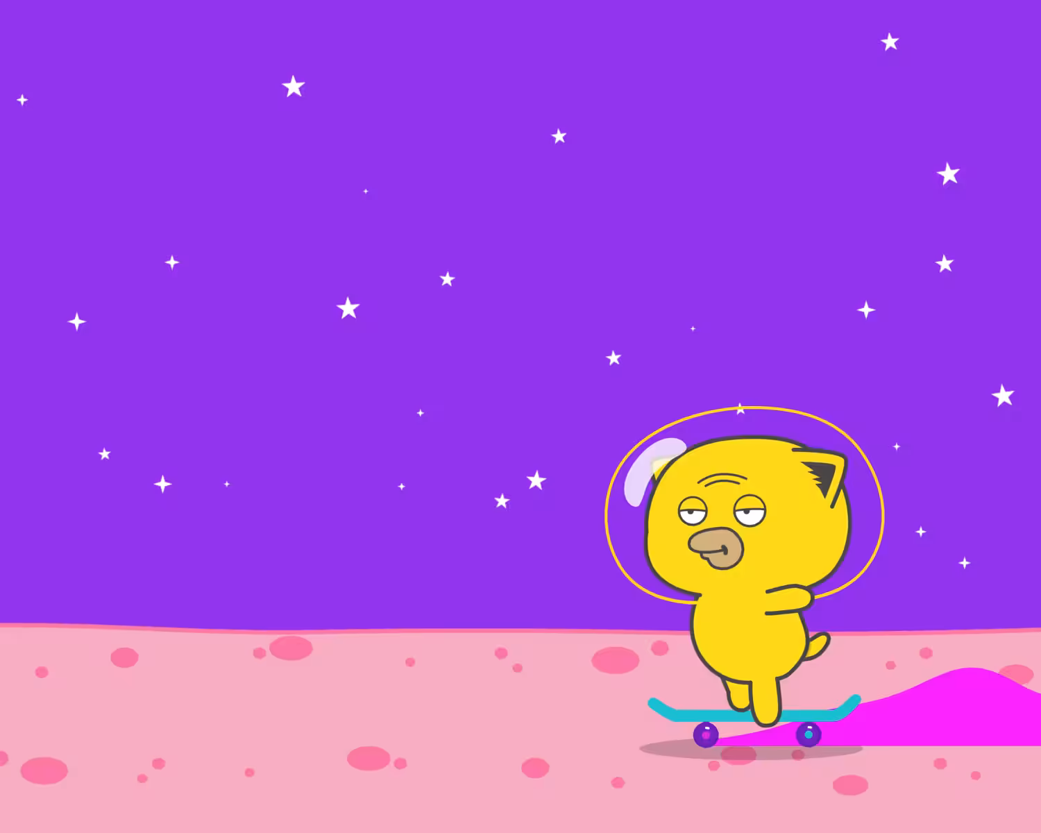 Cat On The Moon