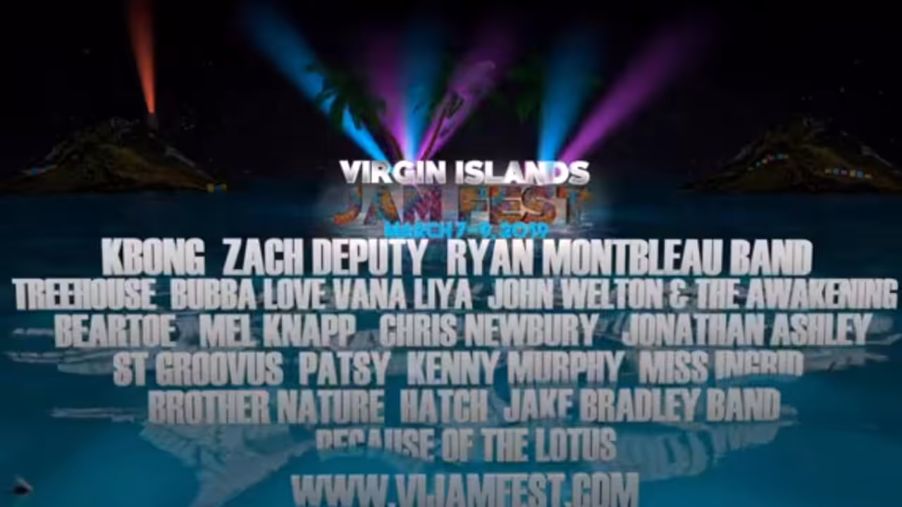 Virgin Islands Jam Fest 2019 Animated Poster