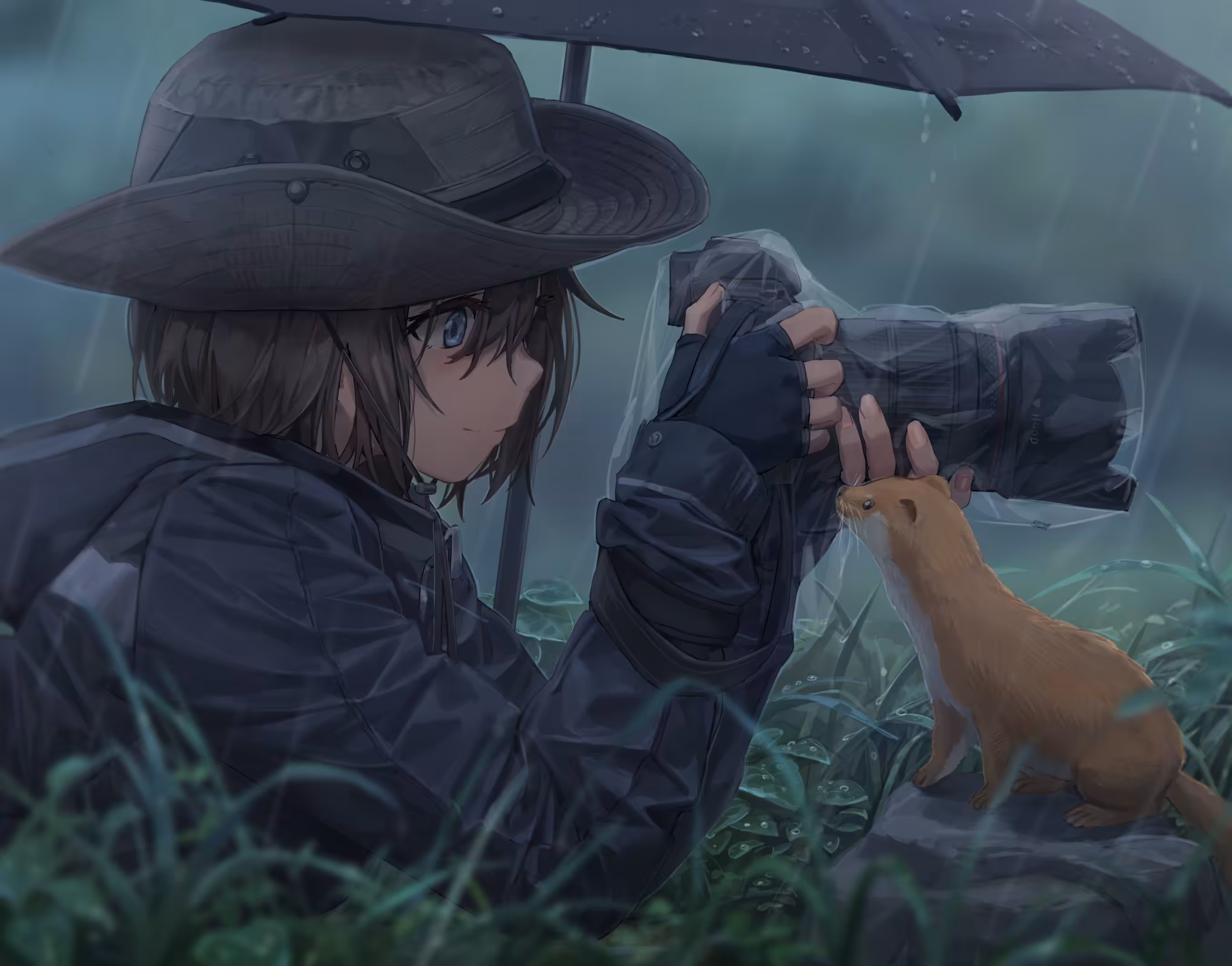  on a rainy day