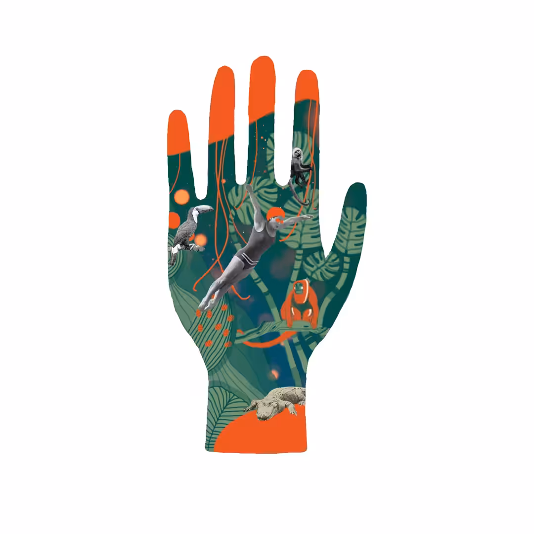 Jungle in a hand