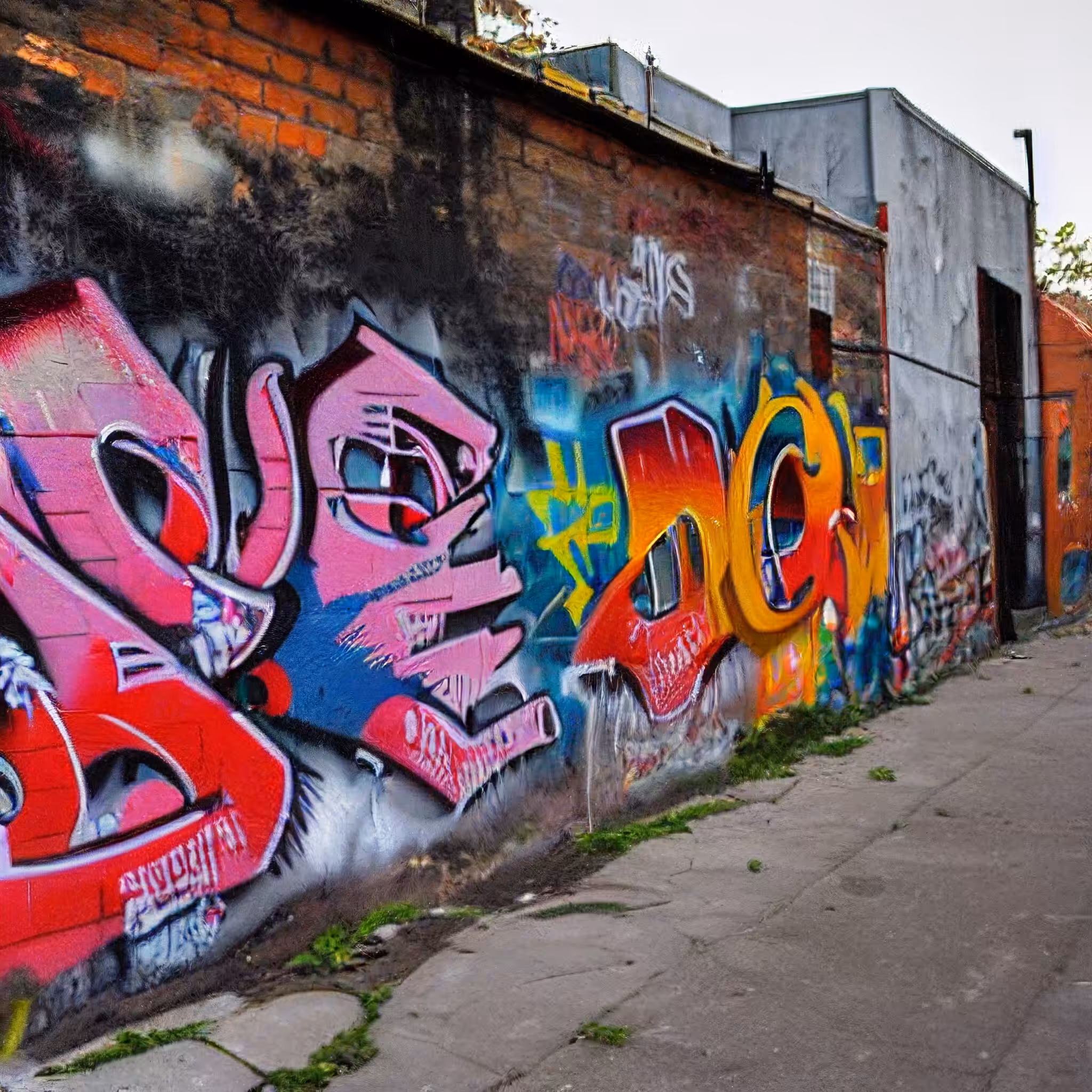 AI Street Art No. 45