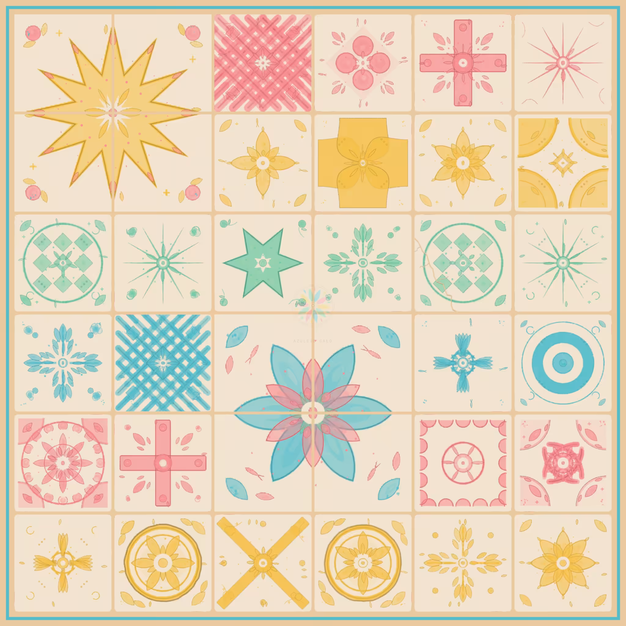 Azulejo Galo by Bryan Brinkman #139