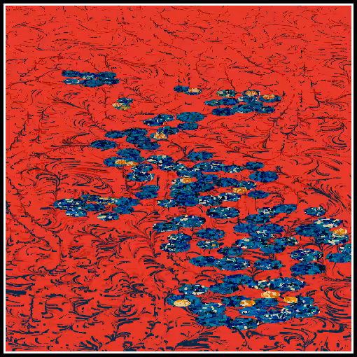 Polluted water lilies #48