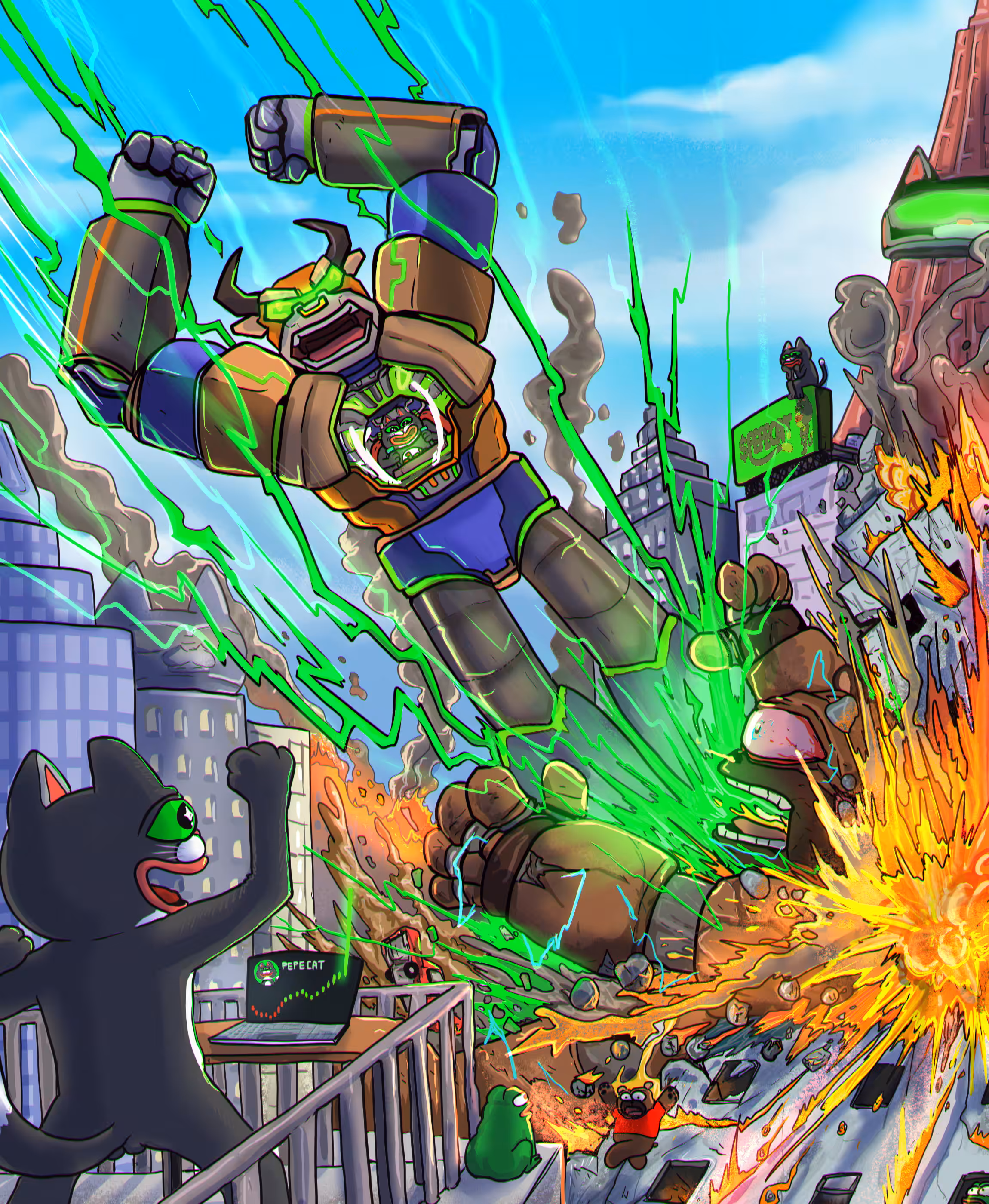 Go all out and smash it to pieces!