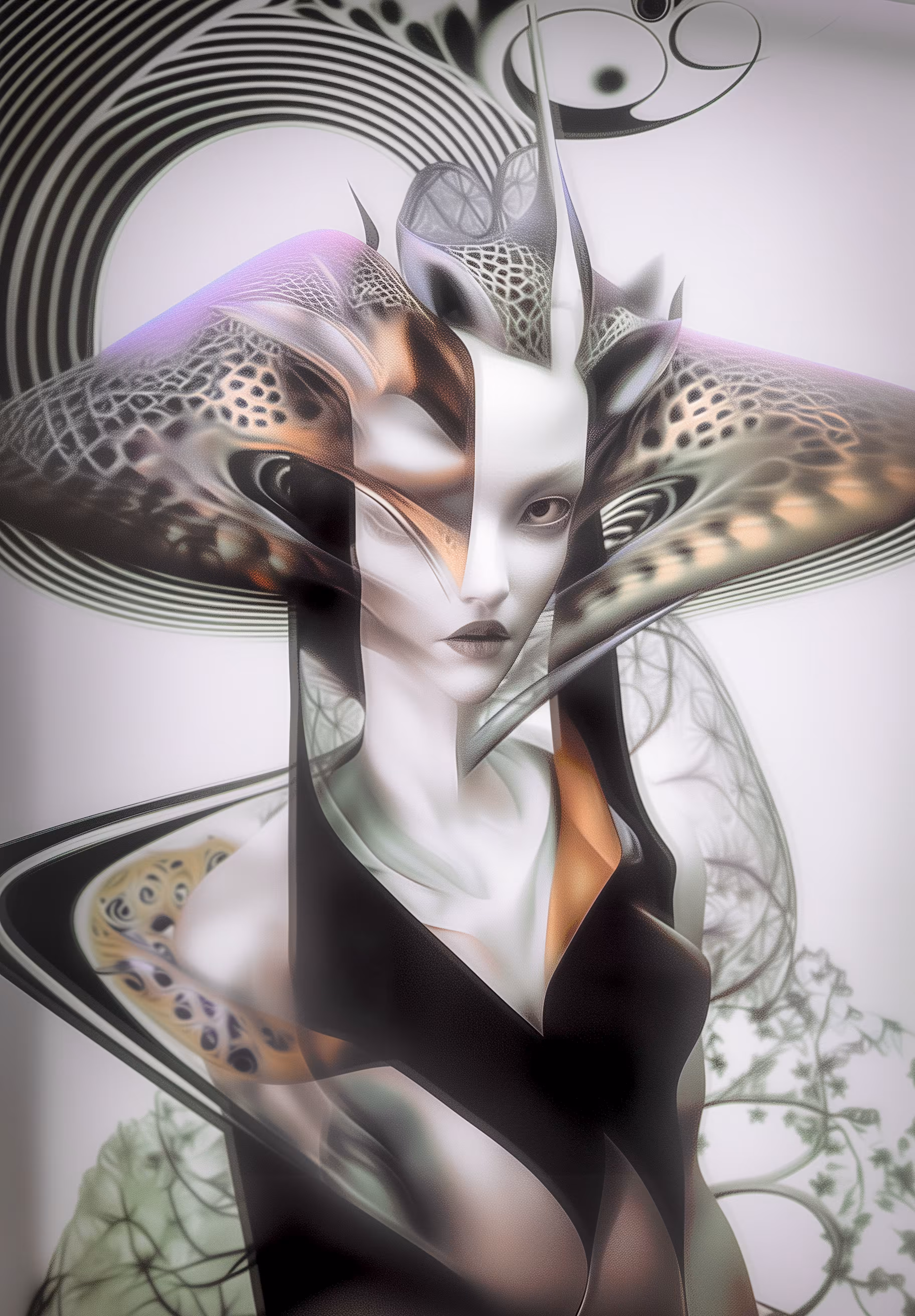 Portrait of the Botanical Queen