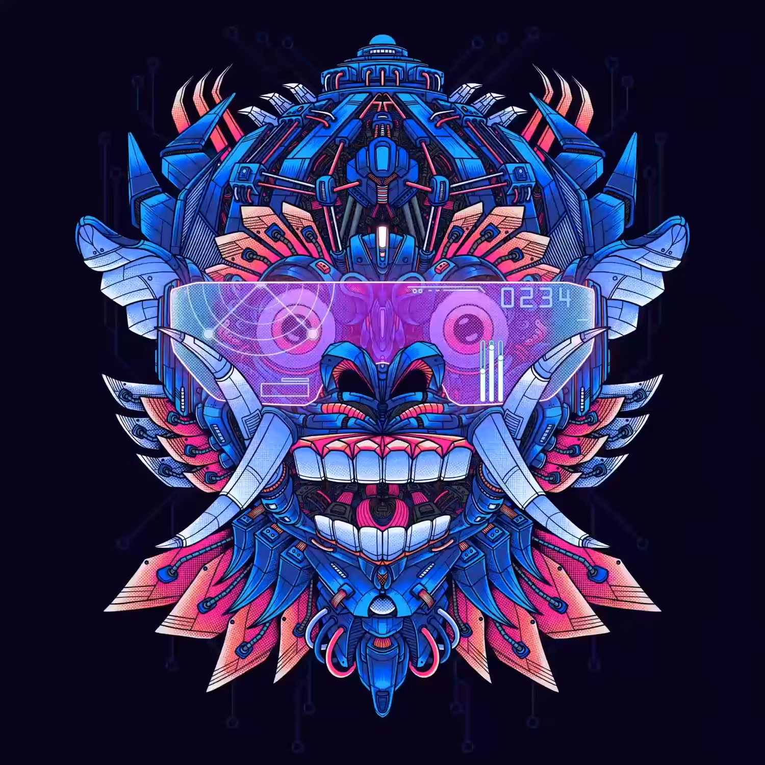 Barong Cyberpunk