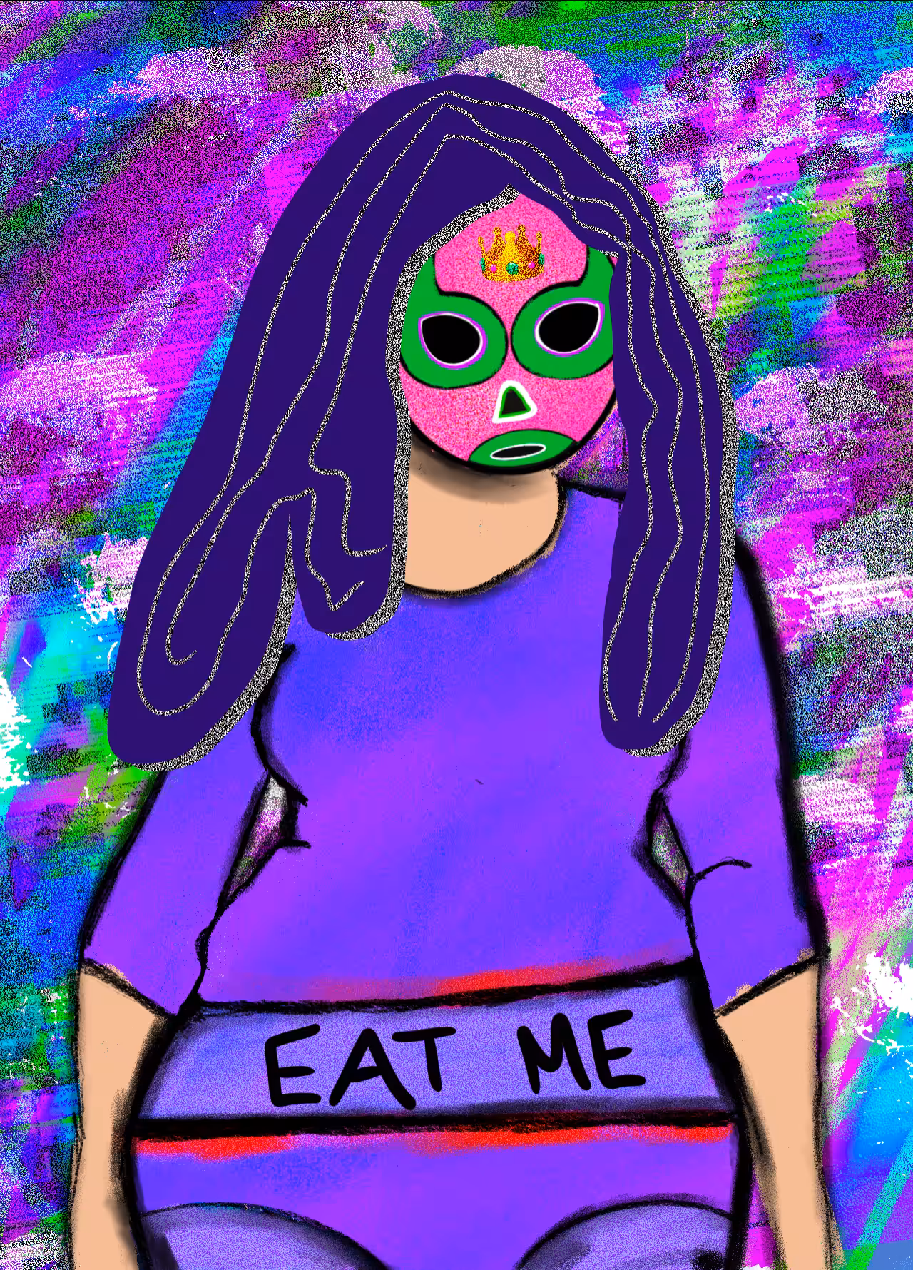 NFT luchadora #52