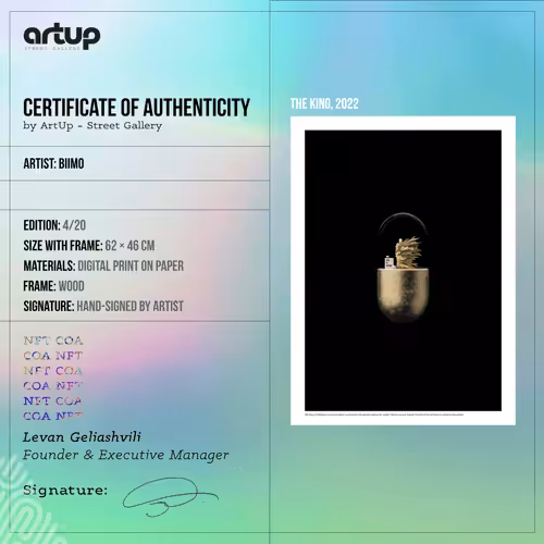 COA NFT | Certificate of Authenticity