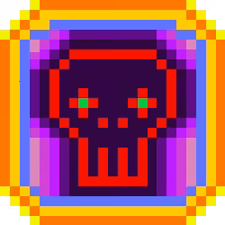Skulls Pixels Coins #119