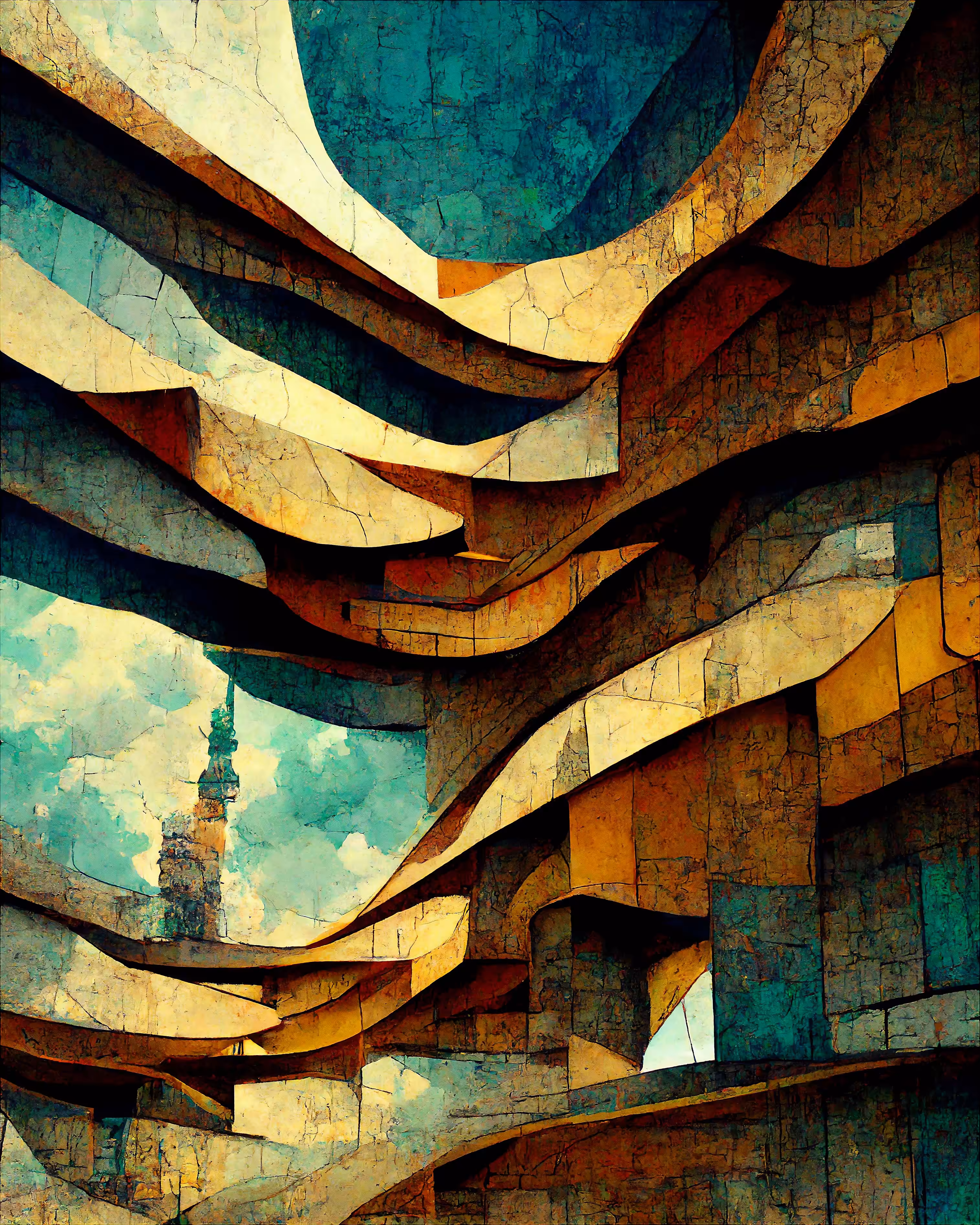 Spero Abstractions: Of Sky and Stone