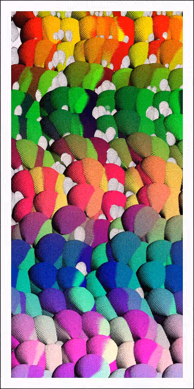 Balloon Field on Clouds #29