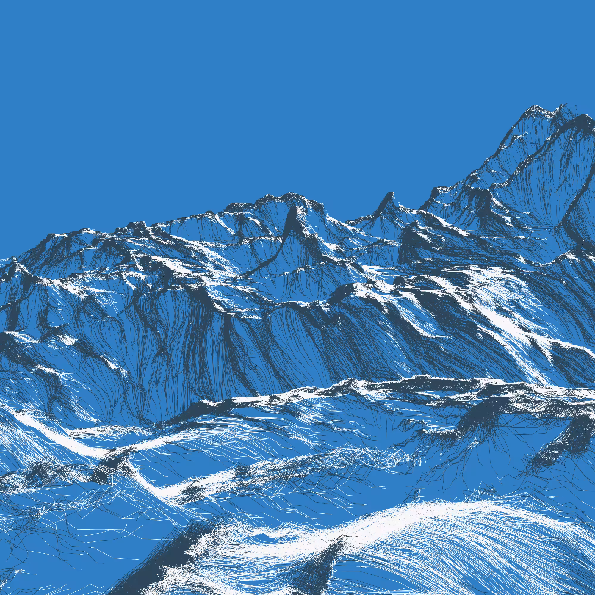 Ridge Scribbles #148