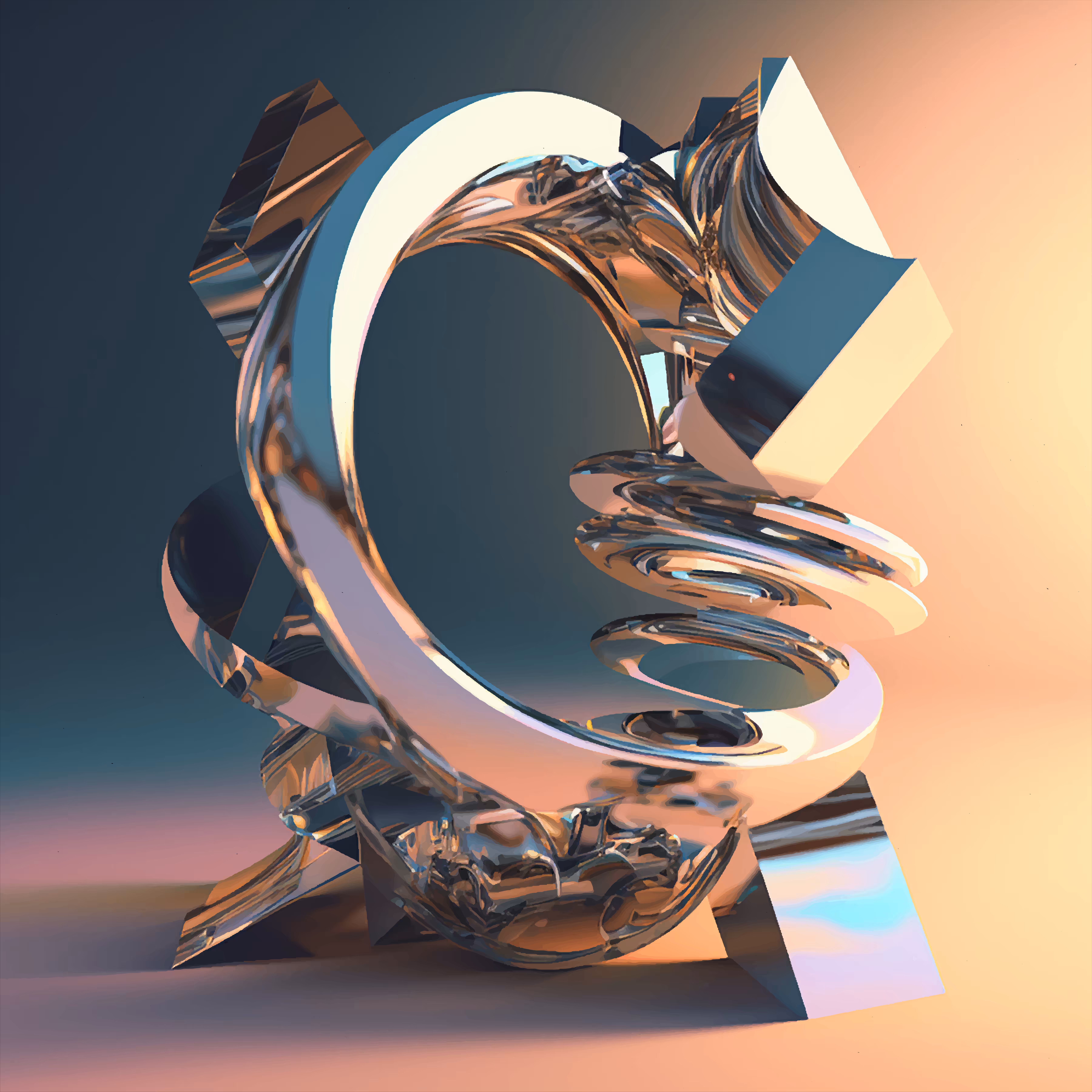 The Birth of AI Sculptures #43