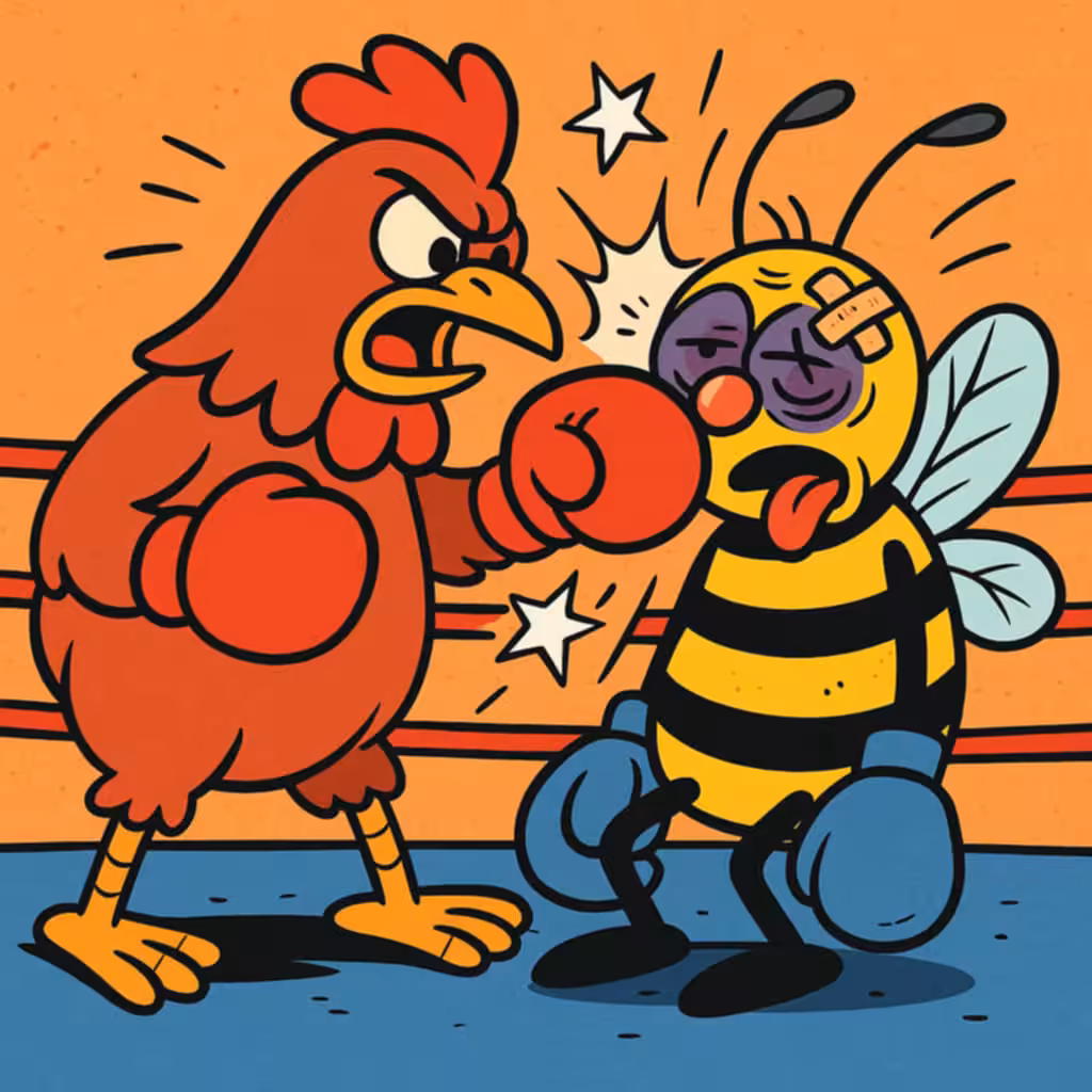 #6 Honey, It Hurts! KO