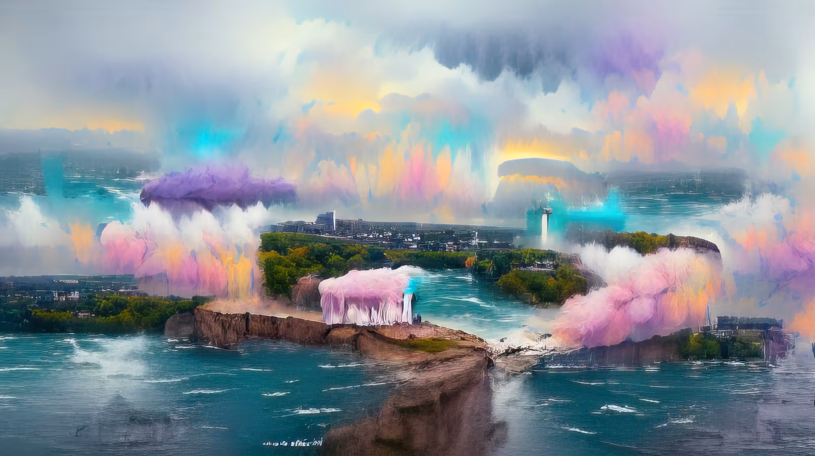 Pastel Falls