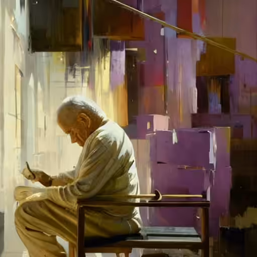 Old Man and the city